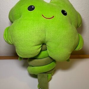 Kimochis 4 Leaf Clover Green Plush Happy Optimistic Stuffed Therapeutic
